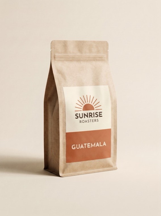 Into the Dunes coffee bag