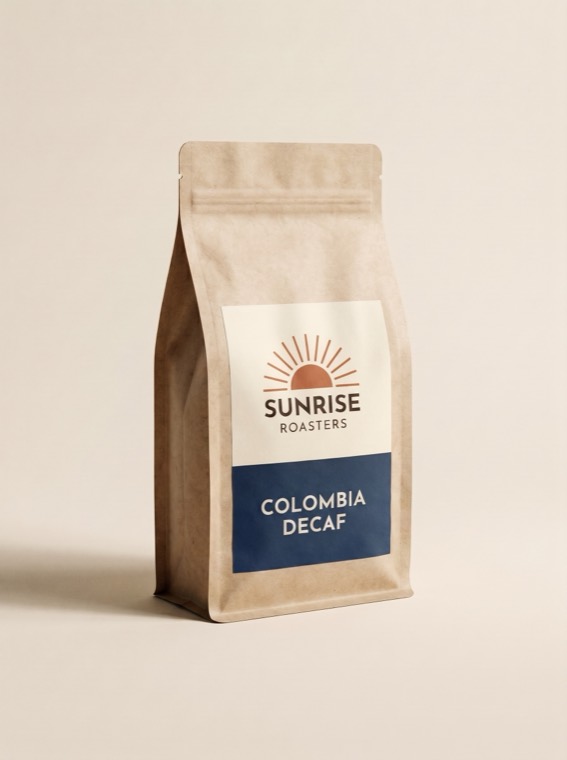 Night Owl decaf coffee bag