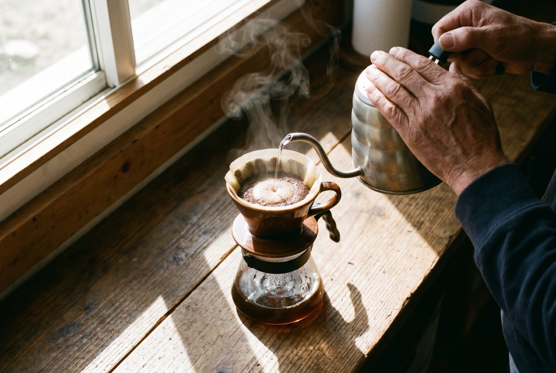 Pour-over brewing guide