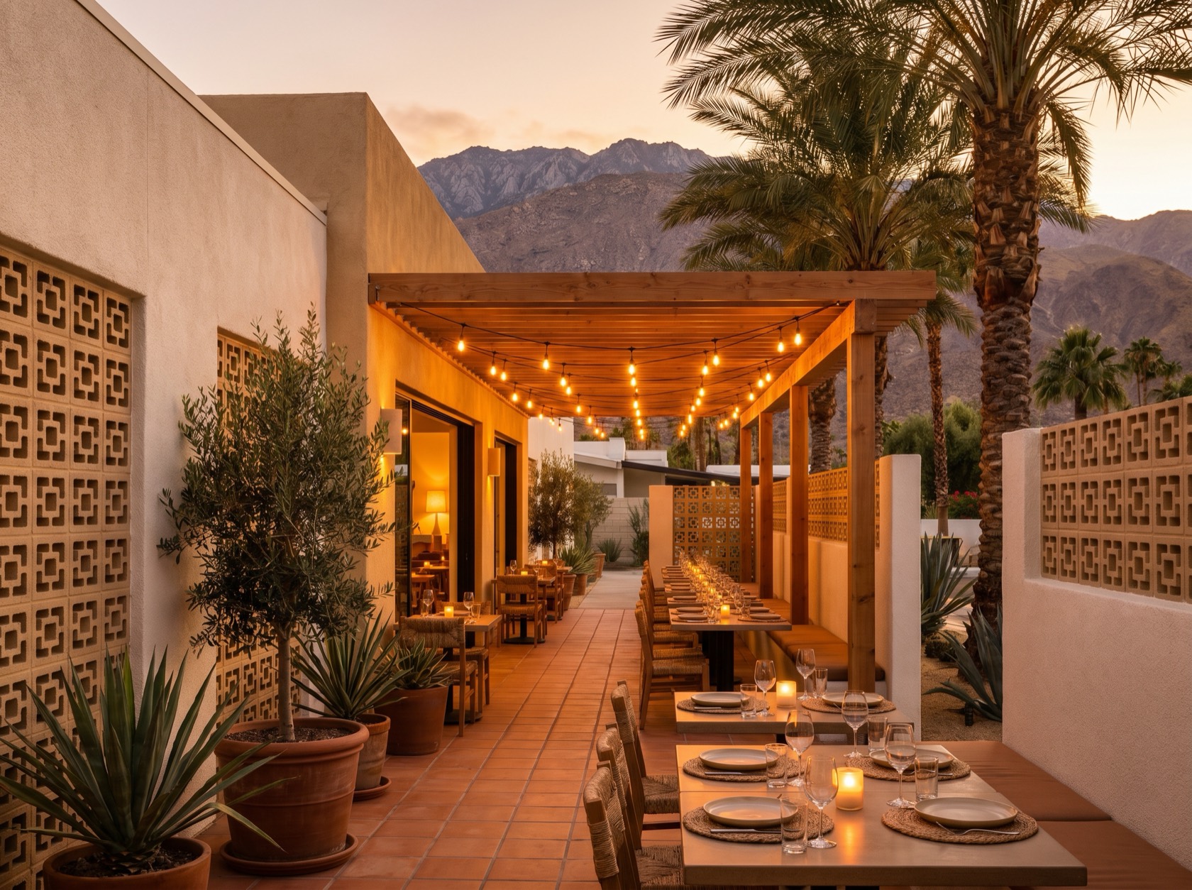 Courtyard restaurant
